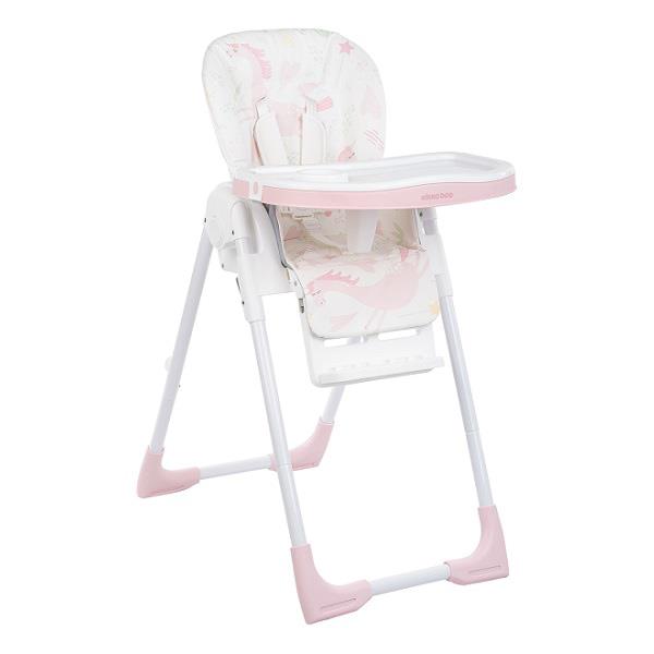 صندلى غذا کودک مدل یونیکورن کیکابو  kikkaboo vitto pink unicorn